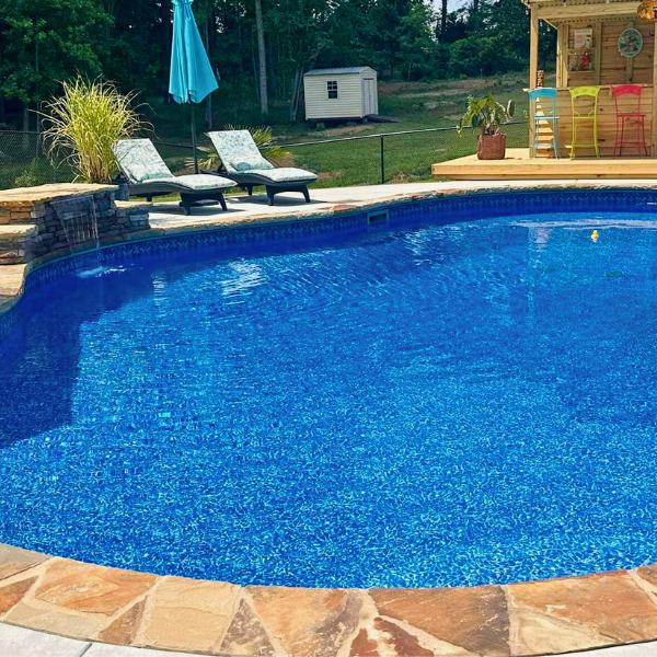 Lotus 20 Mil Inground Pool Liner