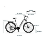 Wisper Wayfarer M7 Mid Drive Step Through Electric Bike