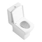 Messina  Close Coupled Toilet with Soft Close Seat & Cistern - White