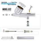 Multi-Purpose with Mini Air Compressor, Gravity Feed Airbrush & Guide Book - Portable Airbrush Kit with Compressor for Nail Art