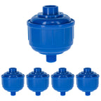 Pack of 5 Disposable Mini Air Water Trap Filters with Standard 1/4" Threads - Removes Moisture Before it Reaches Spray Guns & Air Tools