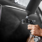 High Performance PRO-33 HVLP Paint Sprayer Gun with 1.4mm Tip, 1L Cup, Regulator Gauge, MPS Adapter
