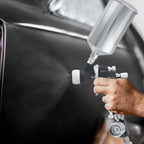 Performance PRO-44 HVLP Spray Gun Ultimate Kit with 4 Fluid Tips 1.3, 1.4, 1.5 & 1.8mm - Automotive Spray Paint Gun for Painting Basecoats
