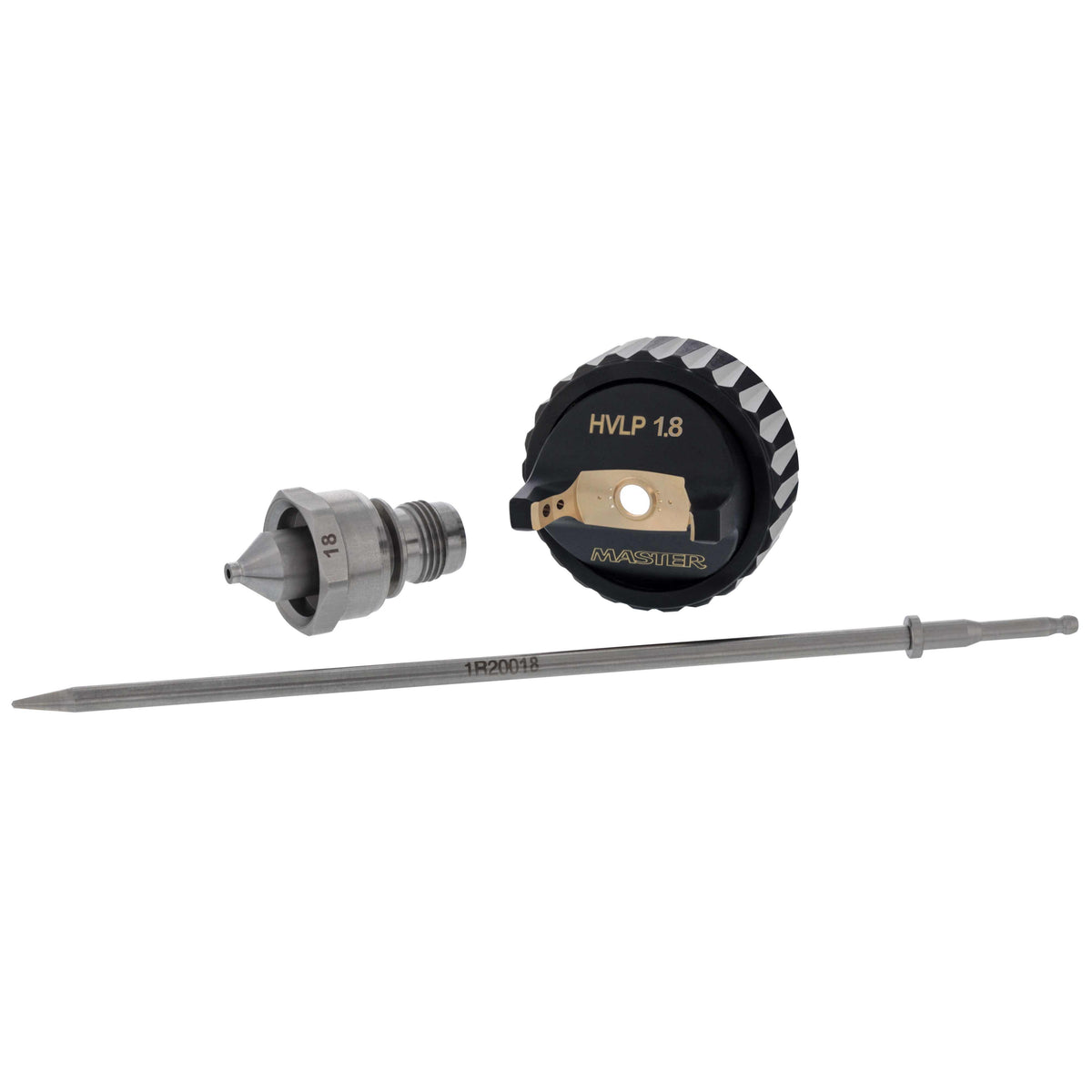 1.8 mm Needle, Fluid Nozzle and Air Cap Atomizing Set Only for PRO-88 HVLP Spray Gun