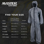 Reusable Anti-Static Automotive Paint Suit (XXL) - Breathable Protective Auto Spray Paint Coveralls with Hood & Mesh Back - Polyester
