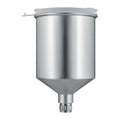 600 ml Aluminum Gravity Feed Spray Paint Gun Cup with a Drip-Free Plastic Push-On Lid - Cup Fits All PRO-44 Series HVLP Spray Guns