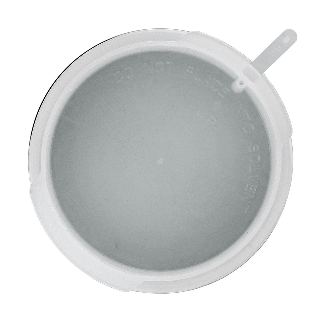 1000 ml Aluminum Gravity Feed Spray Paint Gun Cup with a Drip-Free Plastic Push-On Lid - Cup Fits All PRO-44 Series HVLP Spray Guns