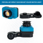 Spray Gun Light Replacement Adjustable Attachment Bracket Bands Only - Fits SGL-007 Spray Gun Mount Color Match Light - Standard and Large Bands