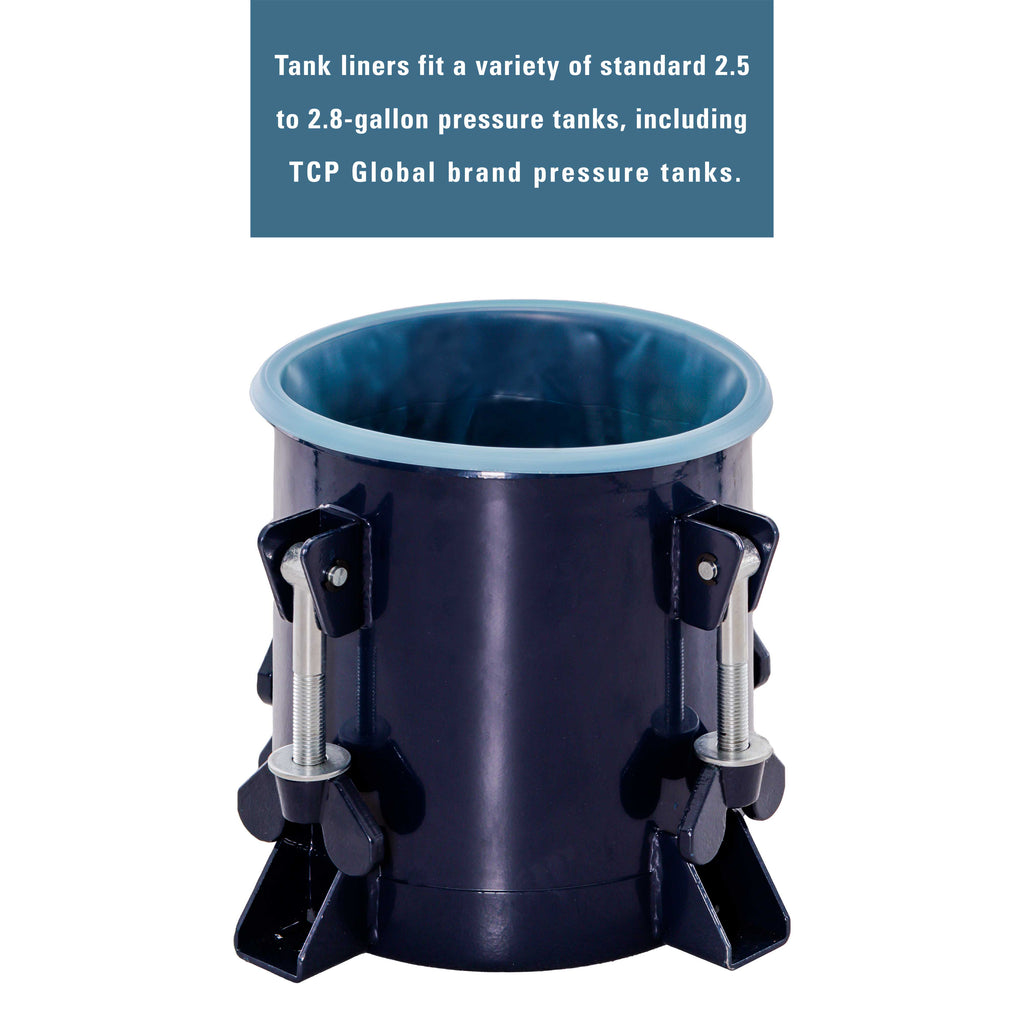 2.8 Gallon Paint Pressure Pot Tank Liners, Pack of 48 - Disposable Liners that Fit Most 2.5 to 2.8 Gallon Tanks,  Models