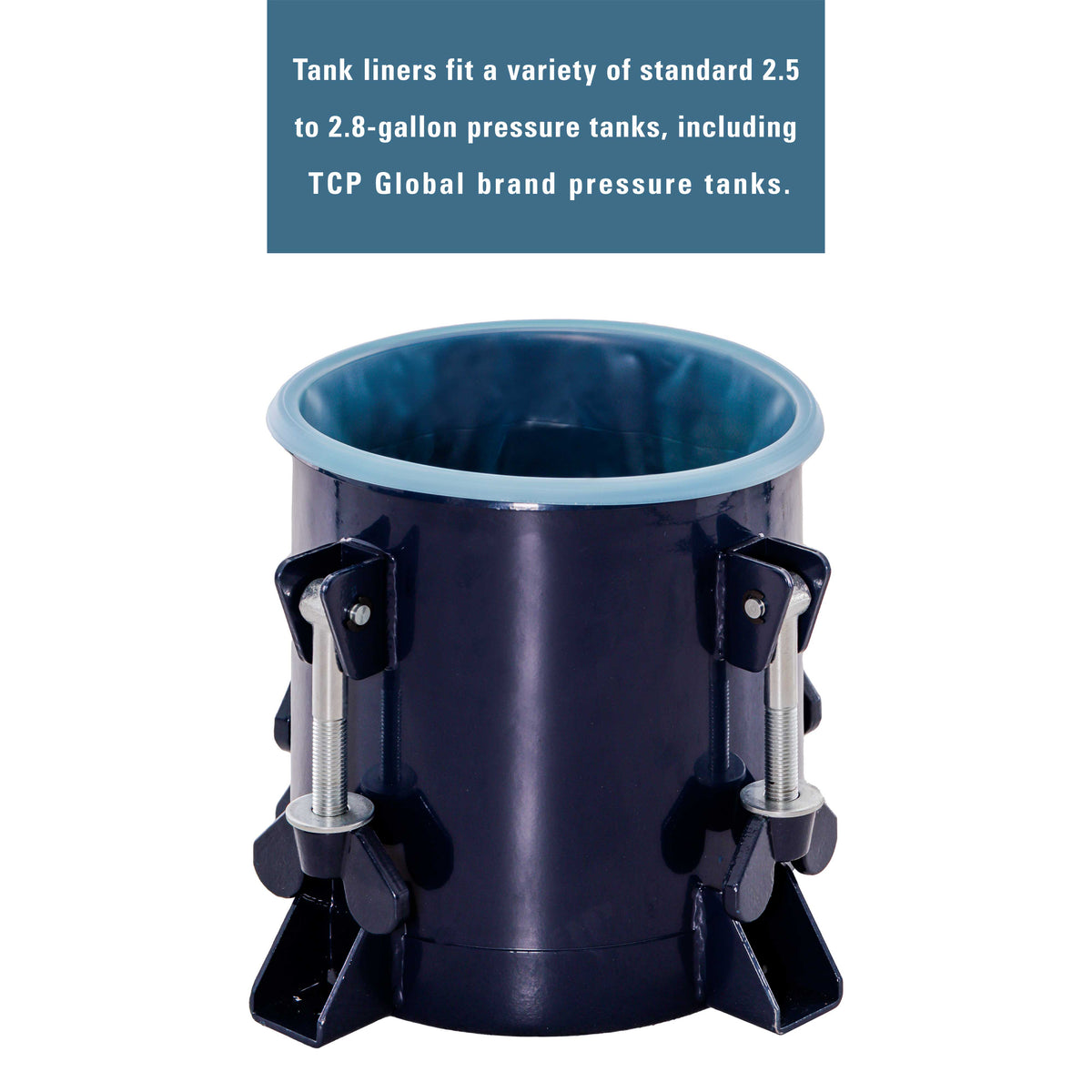 2.8 Gallon Paint Pressure Pot Tank Liners, Pack of 48 - Disposable Liners that Fit Most 2.5 to 2.8 Gallon Tanks,  Models