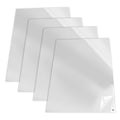 Sticky Tacky Adhesive Cleanroom Floor Mats, 24" x 36", 4 Packs of 30 White Sheets - Trap Debris, Laboratory, Spray Booth, Construction