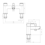 Mist Bath Shower Mixer Tap