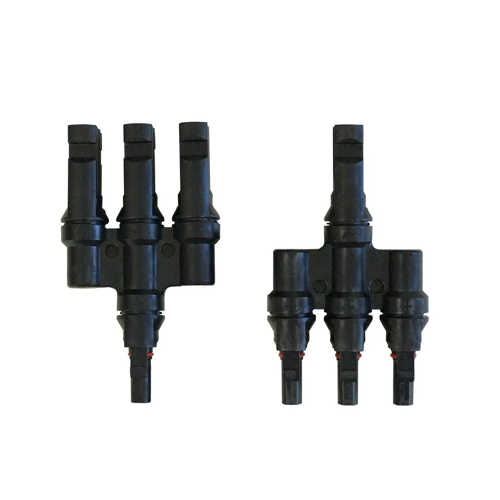 3 to 1 Solar Branch Connectors MMMF+FFFM Pair