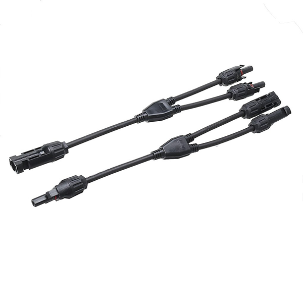 MC4 Y-Branch 2-to-1 Branch Joiner Solar Connector Pair