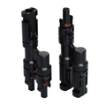 MC4 T-Branch 2-to-1 Solar Connector Pair