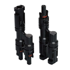MC4 T-Branch 2-to-1 Solar Connector Pair