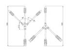MC4 Y-Branch 3-to-1 Branch Joiner Solar Connector Pair