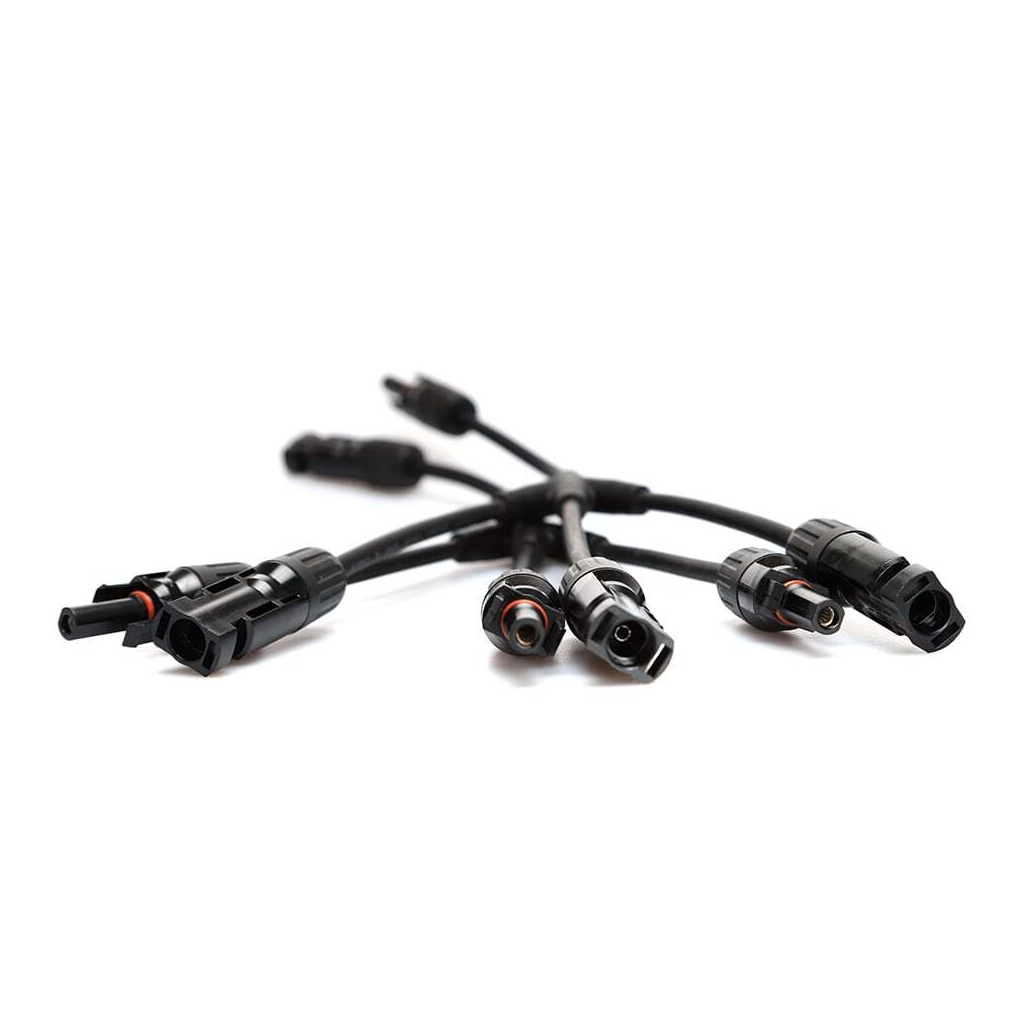 MC4 Y-Branch 3-to-1 Branch Joiner Solar Connector Pair