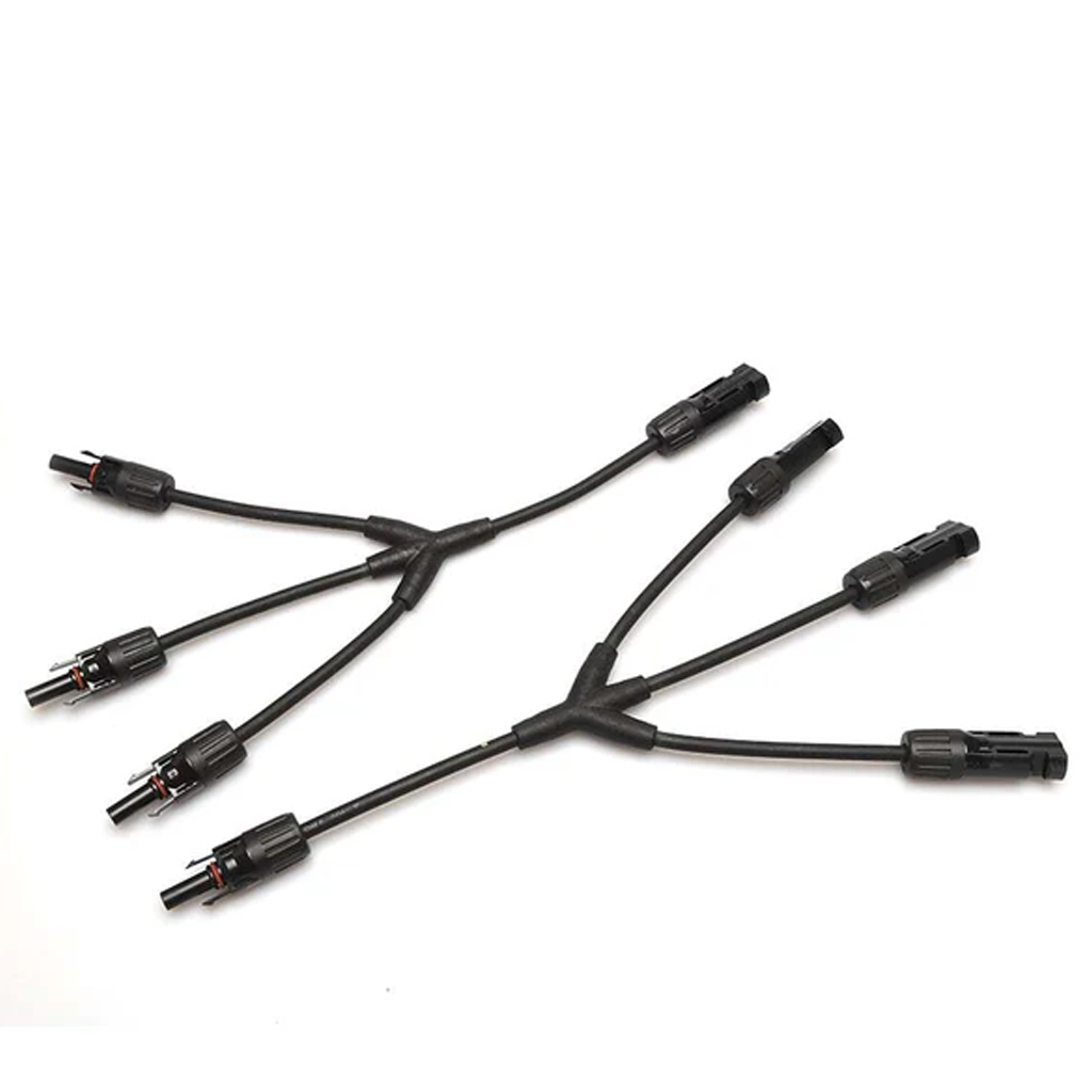 MC4 Y-Branch 3-to-1 Branch Joiner Solar Connector Pair
