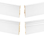 Primed White MDF Skirting Board 2.2m
