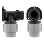 Wall Flange Kit 20mm MDPE - Bib Valve 1/2" BSP