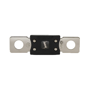 Mega Fuse with two holes on a white background