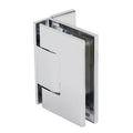 CRL Melbourne Adjustable Wall Mount Offset Back Plate with Cover Plate Hinge