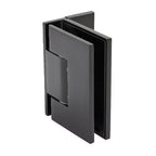 CRL Melbourne Adjustable Wall Mount Offset Back Plate with Cover Plate Hinge