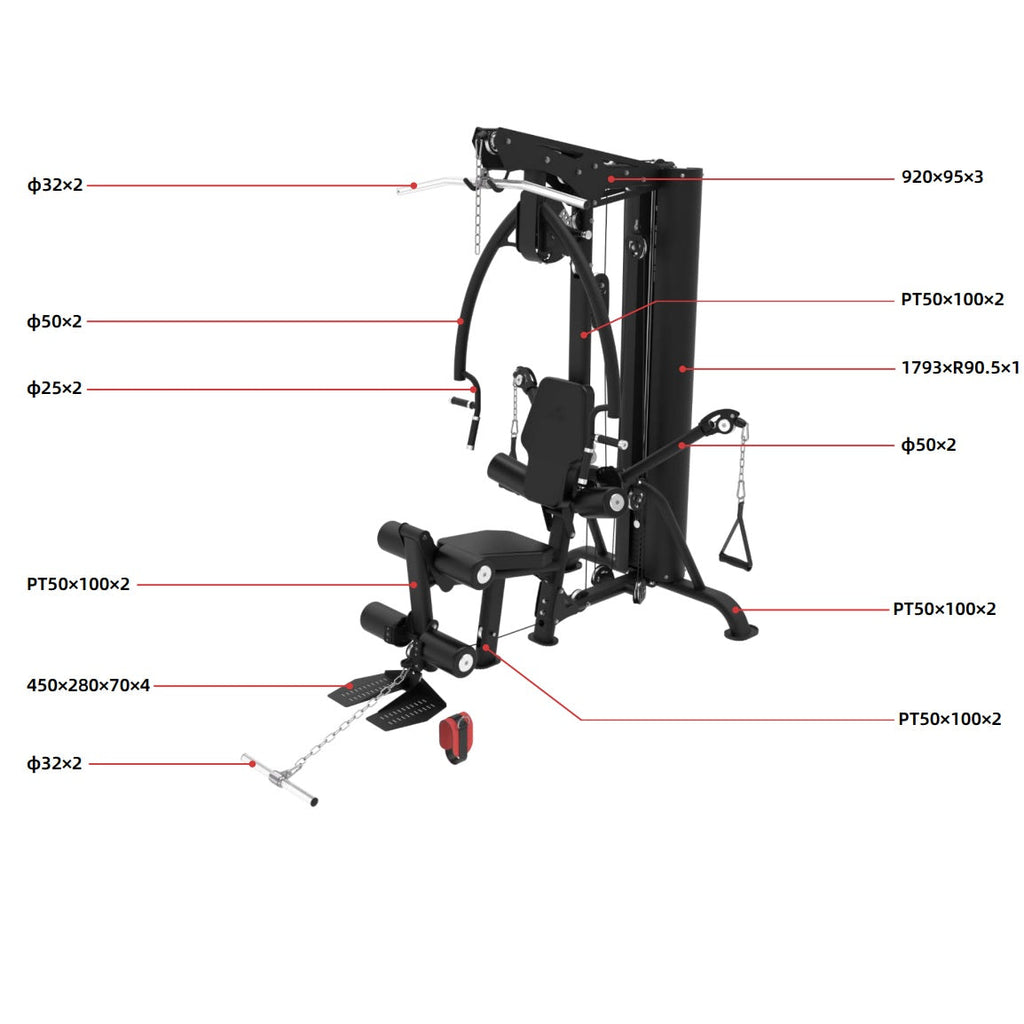 Rapid Motion MHG1002 Multi Gym - Light Commercial
