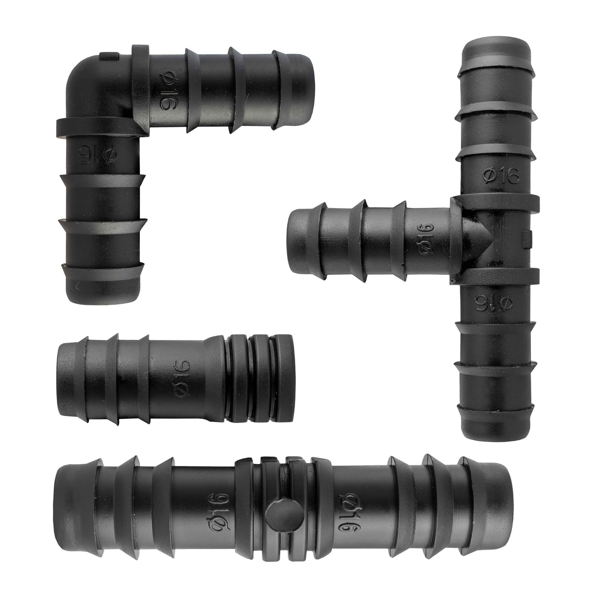 Mix 1/2" Barb Connectors HOZ25