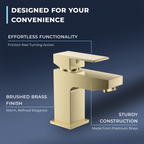 Mist Basin Mixer Tap with Push Button Waste