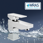Mist Basin Mixer Tap with Push Button Waste
