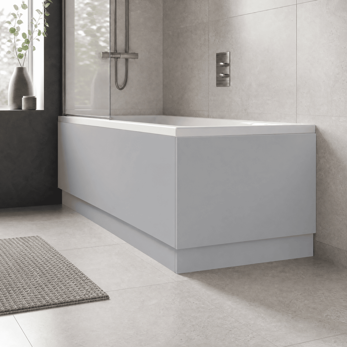 Solvex End Bath Panel with Plinth