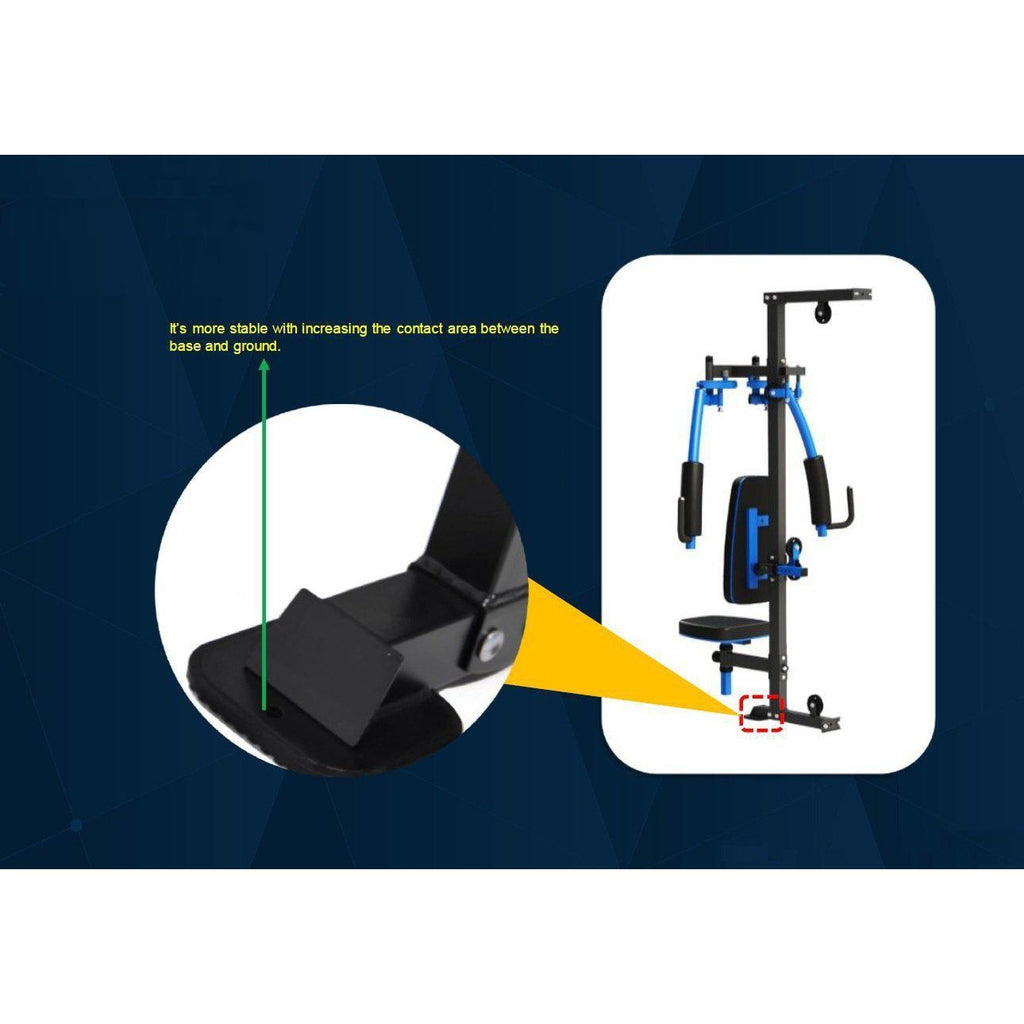 Muscle Motion MSG1000AC Light Commercial 2 Station Gym