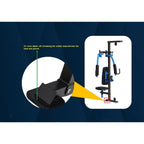 Muscle Motion MSG1000AC Light Commercial 2 Station Gym