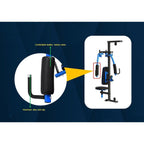 Muscle Motion MSG1000AC Light Commercial 2 Station Gym