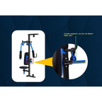 Muscle Motion MSG1000AC Light Commercial 2 Station Gym