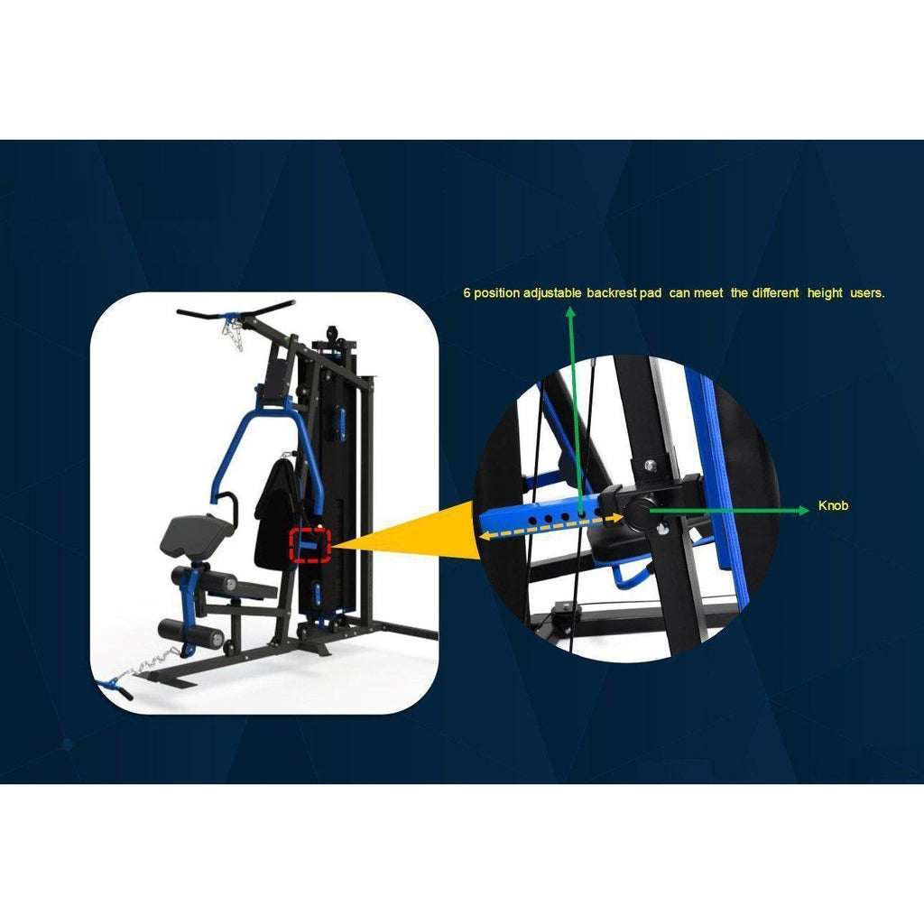 Muscle Motion MSG1000AC Light Commercial 2 Station Gym