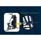 Muscle Motion MSG1000AC Light Commercial 2 Station Gym