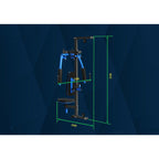 Muscle Motion MSG1000AC Light Commercial 2 Station Gym