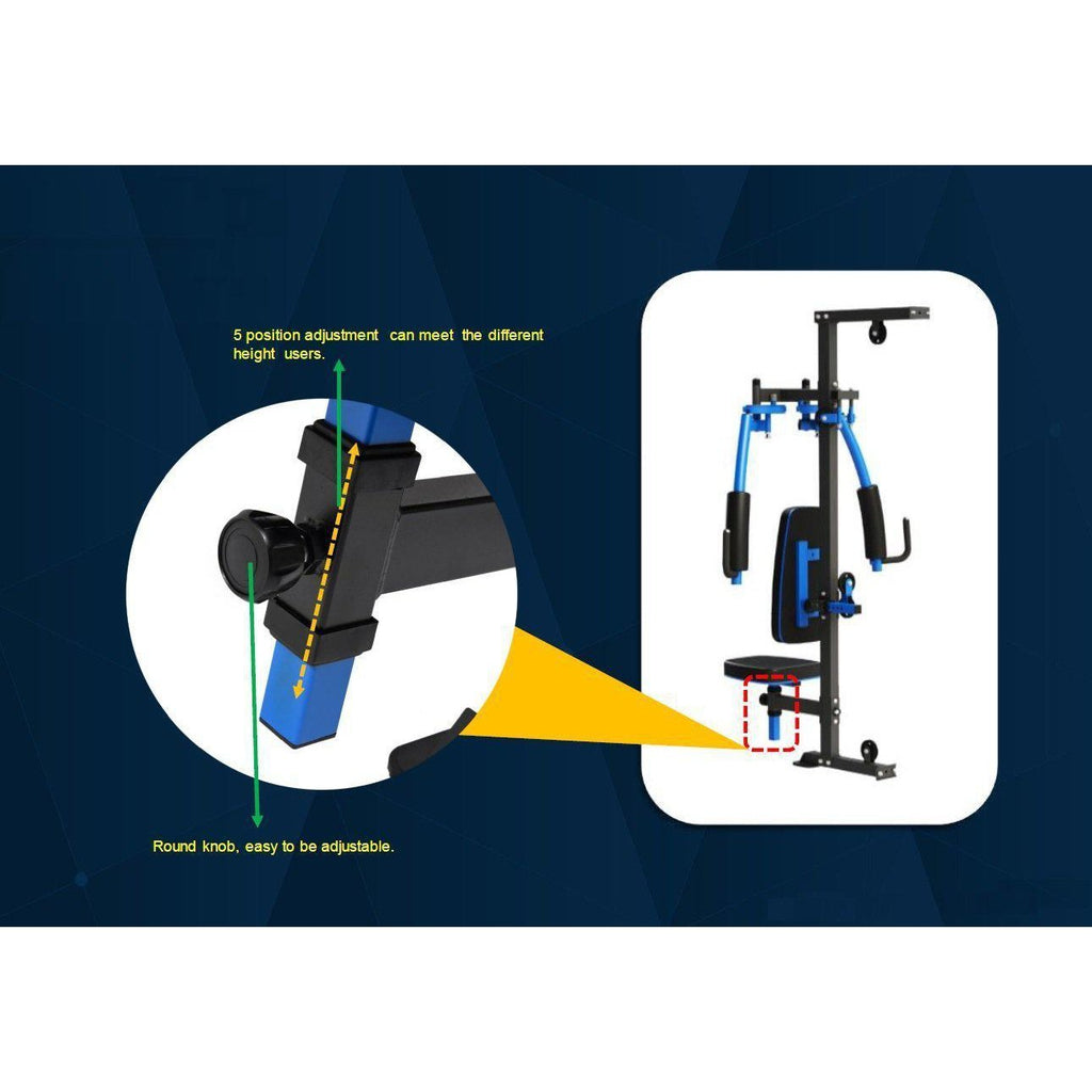 Muscle Motion MSG1000AC Light Commercial 2 Station Gym