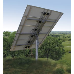 Top-of-Pole Mount for 8 Small Modules Less than 300W (30-65" × 20-35") | Solar Rackworks