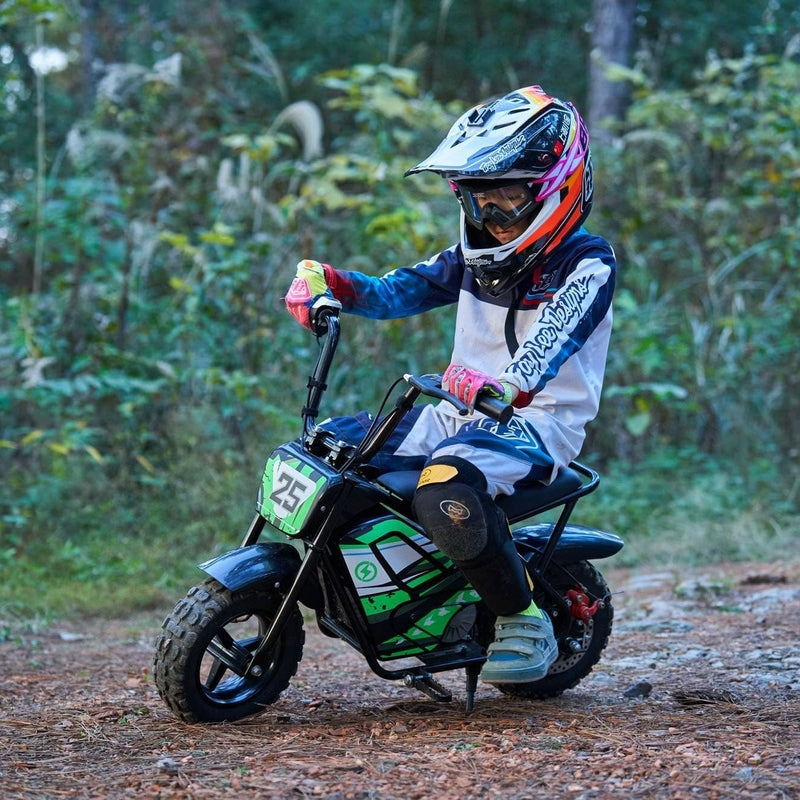 MotoTec 24v 250w Electric Mini Bike Black