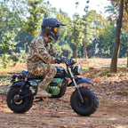 MotoTec 60v 1500w Electric Powered Mini Bike Lithium Black