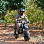MotoTec 60v 1500w Electric Powered Mini Bike Lithium Black