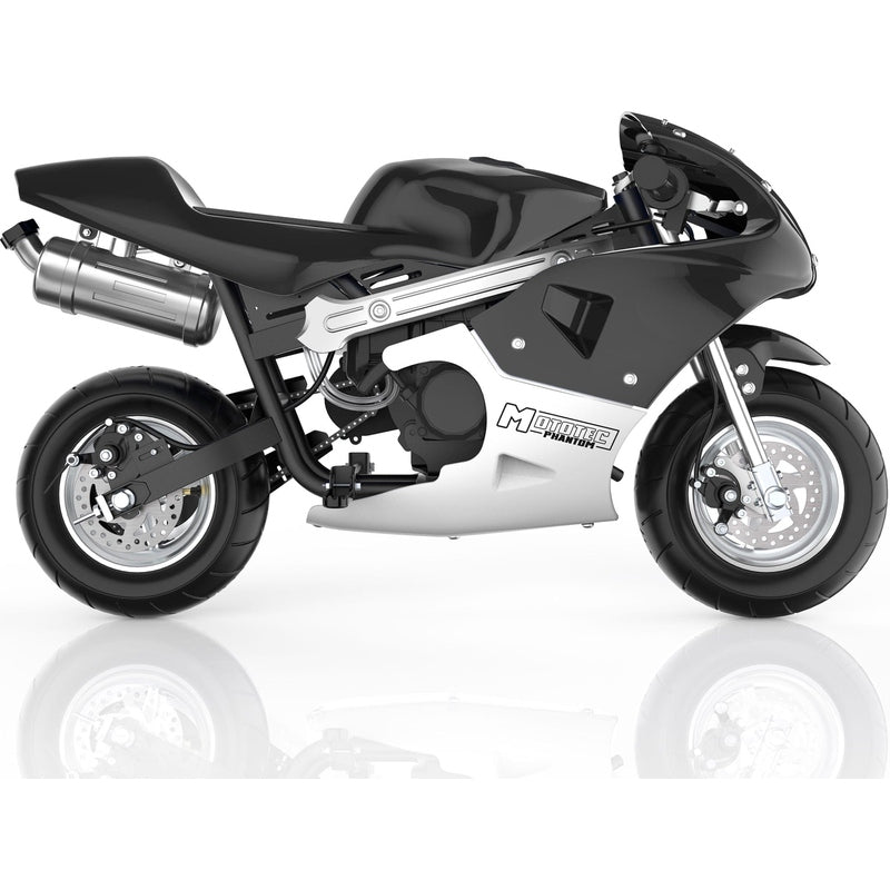 MotoTec Phantom Gas Pocket Bike 49cc 2-Stroke