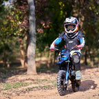MotoTec Thunder 50cc 2-Stroke Kids Gas Dirt Bike