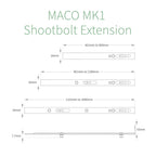 MACO MK1 Shootbolt Espag Extension Rod