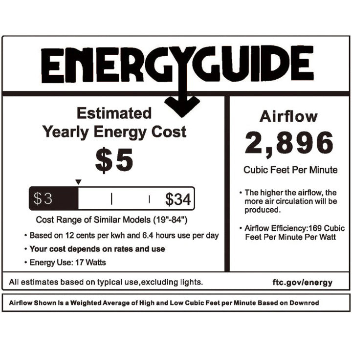 MADDOX 52 inch 3-Blade Ceiling Fan with LED Light Kit & Remote Control - White/Light Wood