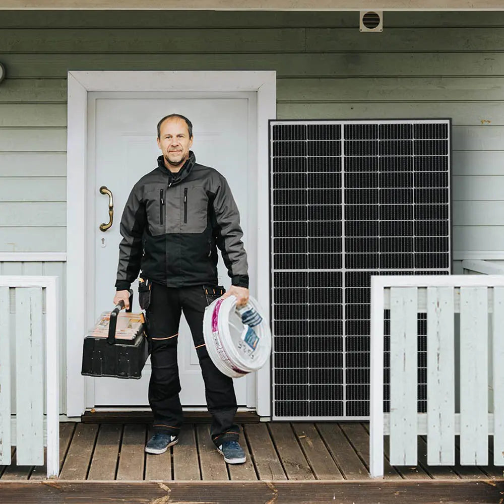 320W Bifacial Solar Panel（2-Pack）
